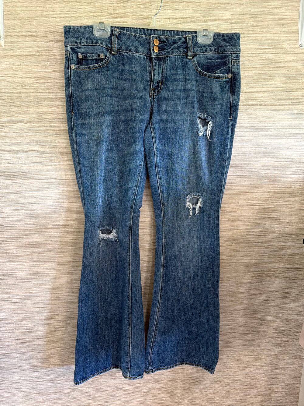 American Eagle Distressed Artist Jeans size 10
